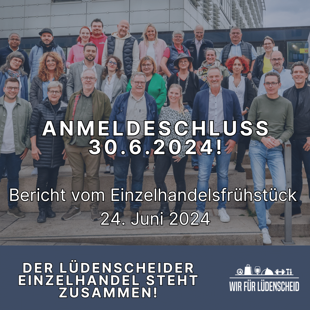 Bericht vom Einzelhandelsfrühstück am 24. Juni 2024
