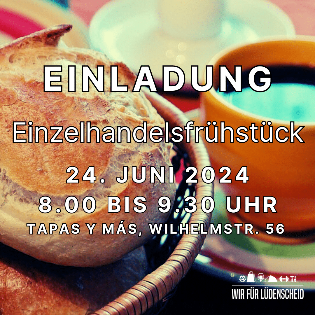Einzelhandelsfrühstück am 24. Juni 2024