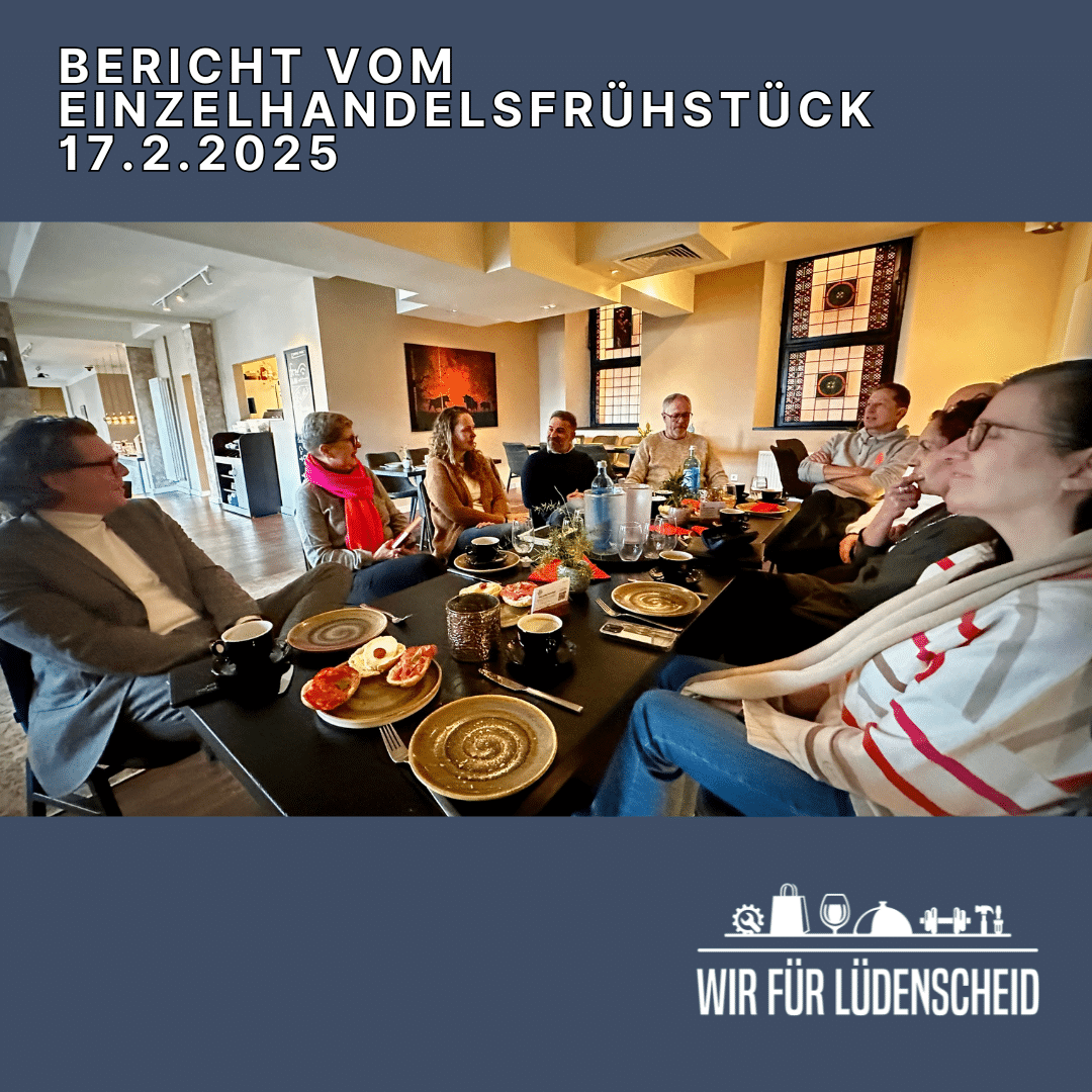 Bericht vom Einzelhandelsfrühstück 17.2.2025