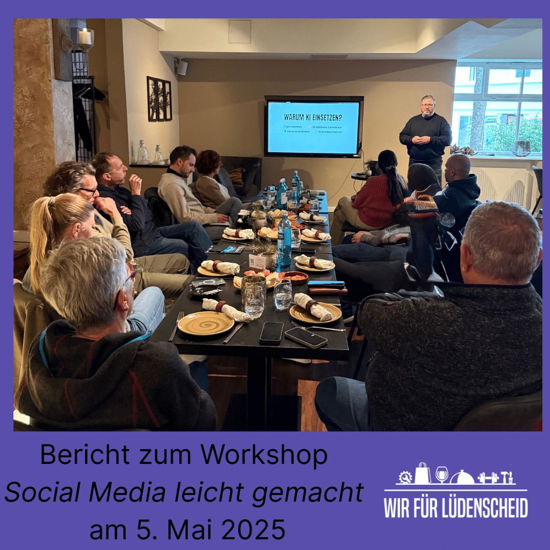 Bericht zum Workshop: Social Media leicht gemacht