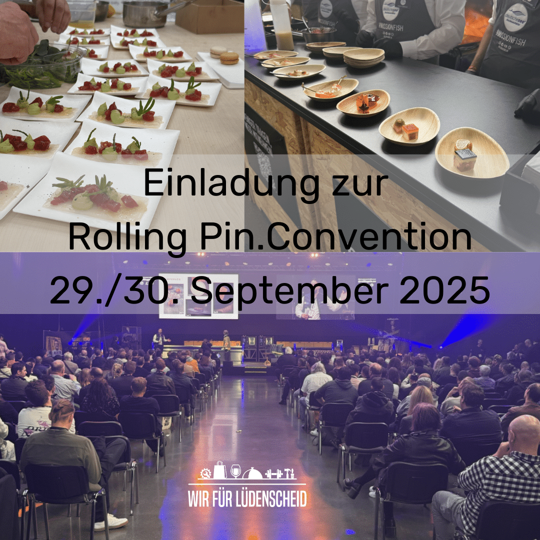 rolling pin.Convention – 29./30.9.25, Düsseldorf